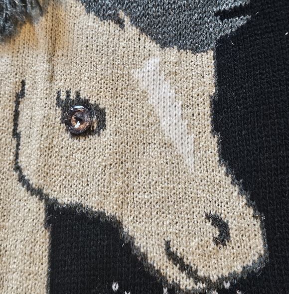 Vintage Heartworks Girls 10-12 Horse Sweater New With Tags - Picture 2 of 12